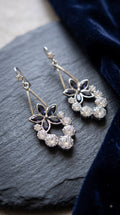 Glimmer Fashion Fancy Brass drops AD Earring